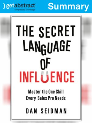 cover image of The Secret Language of Influence (Summary)